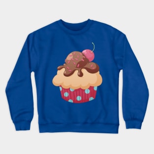 Cherry Cupcake Crewneck Sweatshirt